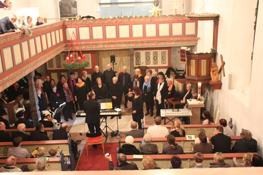 Abschlußkonzert in der Kirche in Modau
